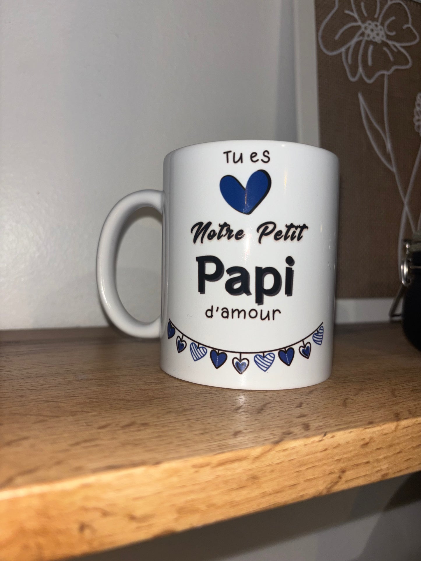 Tasse « Tu es notre petit Papi d’amour » – Cadeau personnalisable et touchant